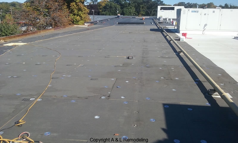 Commercial Flat Roof Repair - Detroit, MI (After)