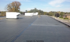 Commercial Flat Roof Repair - Detroit, MI (After)