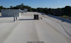 Commercial Flat Roof Repair - Detroit, MI (Before)