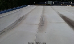Commercial Flat Roof Repair - Detroit, MI (Before)