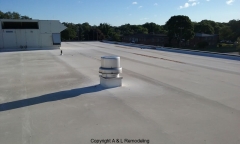Commercial Flat Roof Repair - Detroit, MI (Before)