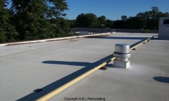 Commercial Flat Roof Repair - Detroit, MI (Before)